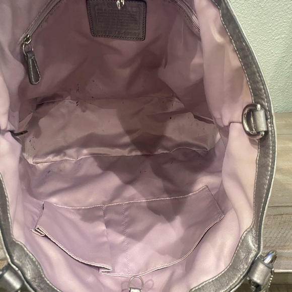 Authentic Leather Coach Satchel/ Shoulder Handbag - Picture 10 of 11